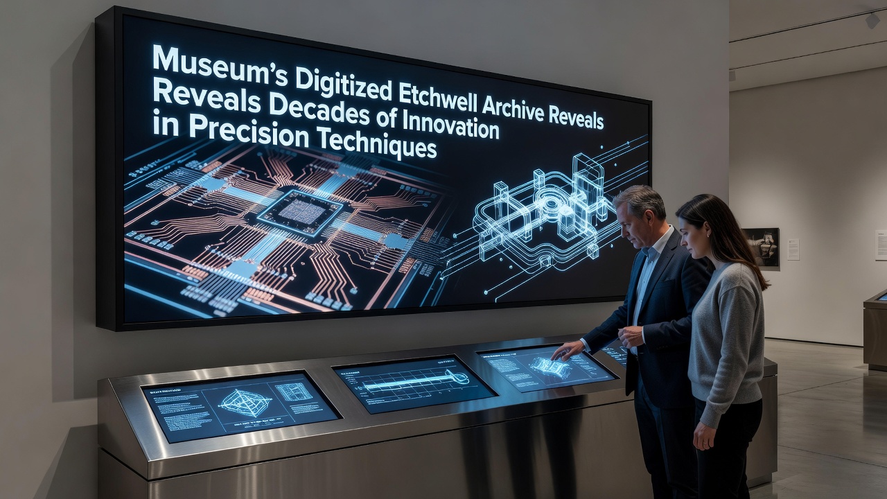 Museum's Digitized Etchwell Archive Reveals Decades of Innovation in Precision Techniques
